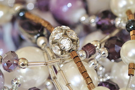 clear gemstone silver-colored jewelries thumbnail