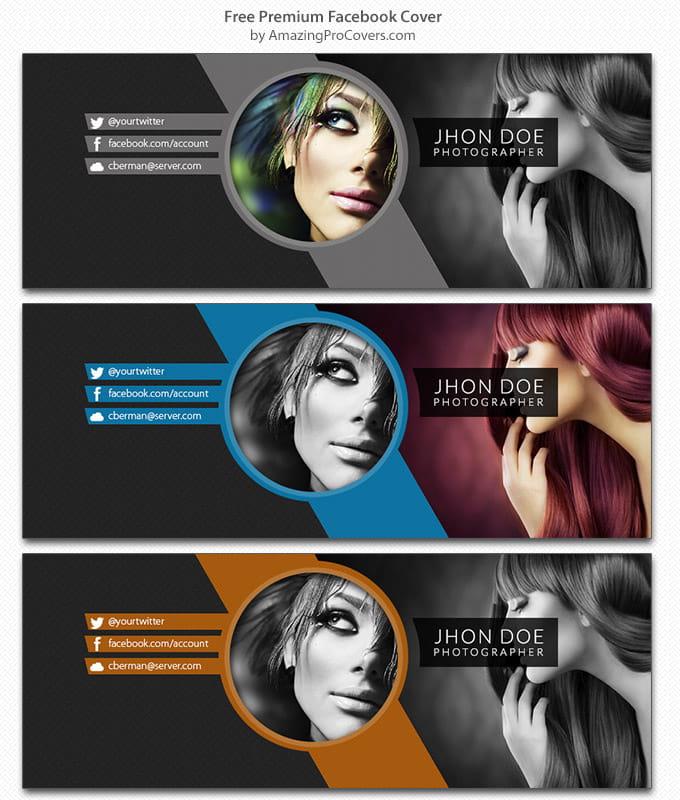 Modern Facebook Cover psd file