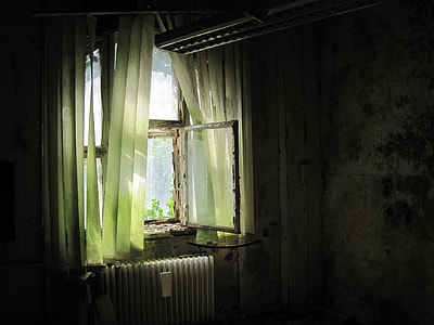 green window blinds thumbnail