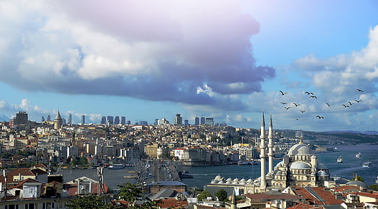 concrete buildings near sea during daytime thumbnail