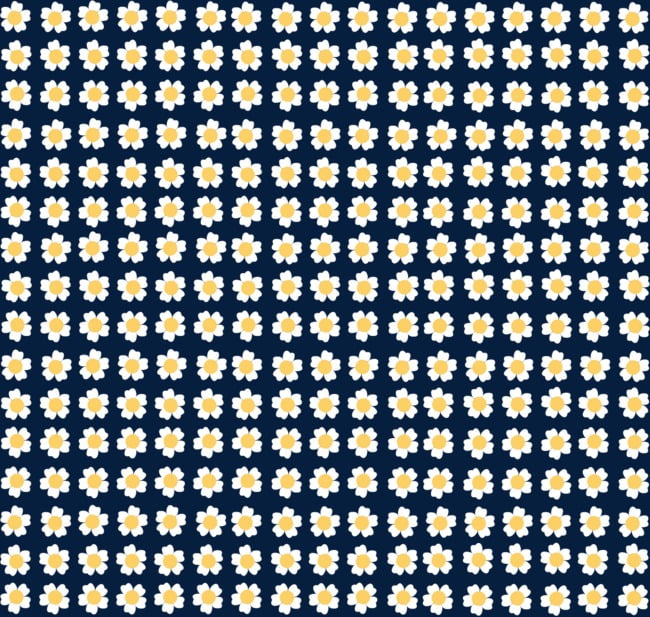 daisy seamless background pattern eps file