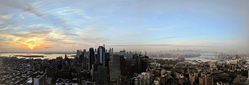 aerial photo of city buildings thumbnail