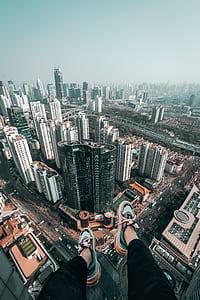 aerial photography of buildings thumbnail