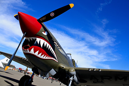 red and gray fighting plane thumbnail