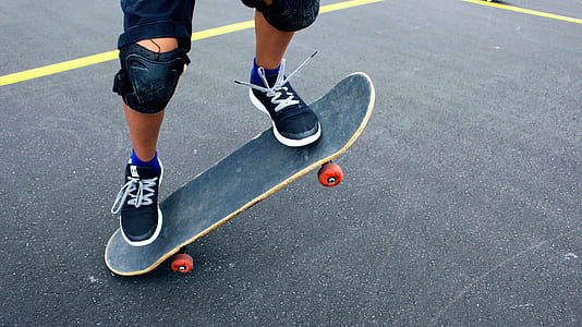 person playing skateboard during daytime thumbnail