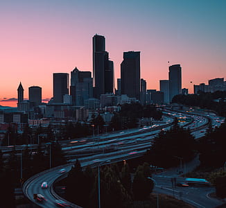 aerial photography of city thumbnail