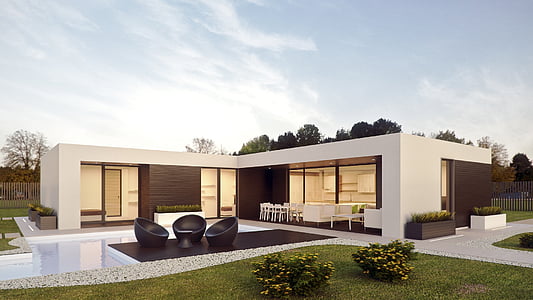 white concrete house thumbnail