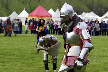 person wearing silver armor thumbnail