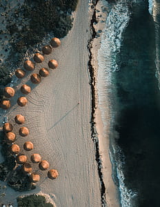 birdseye photo of beach thumbnail