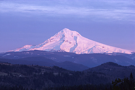 white mountain landscape photo thumbnail