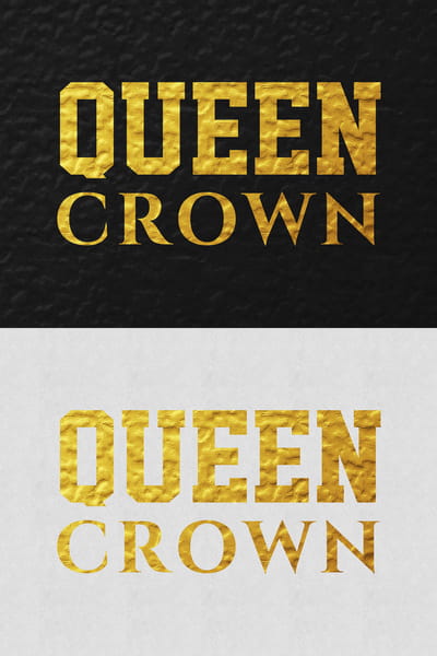 Gold text effects psd file