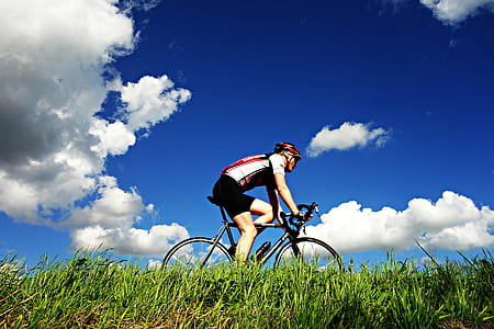 nature, sky, person, clouds thumbnail