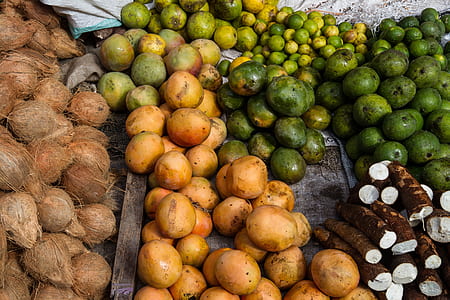 bundle of coconuts, avocados, and limes thumbnail