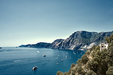 aerial view photography of body of water thumbnail