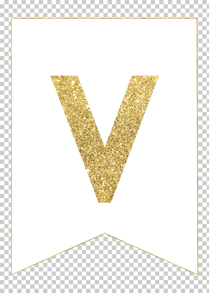 Banner Paper Pennon Letter Gold Gold Letter Png Clipart Free