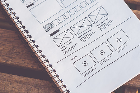 Web Design Wireframes on Paper thumbnail