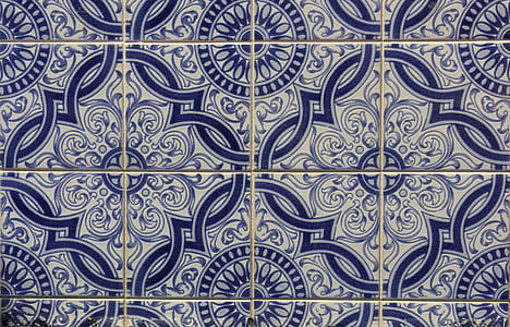 white and blue ceramic tiles thumbnail