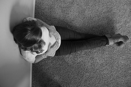 woman sitting on carpet thumbnail