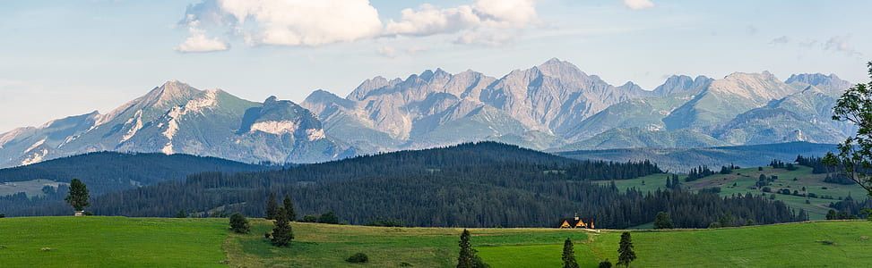 brown mountains with lawn thumbnail