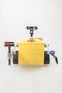 yellow and grey Wall-E toy thumbnail