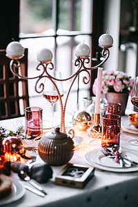 Christmas table decorations thumbnail