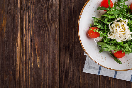 Overhead shot of fresh salad thumbnail