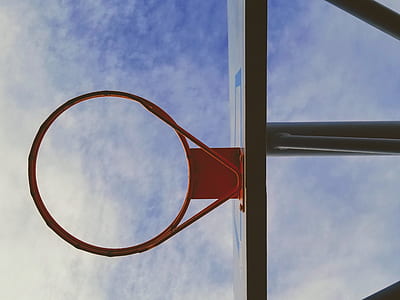 low angle photography of basketball hoop thumbnail