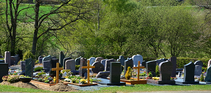 photography of grave during daytime thumbnail