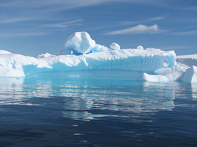 iceberg on body of water thumbnail