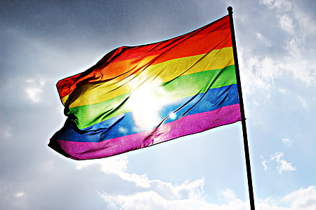 selective focus photography of LGBT flag thumbnail
