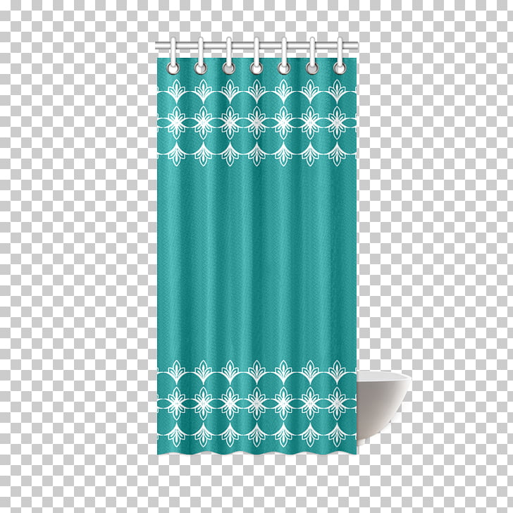 Teal Turquoise Tablecloth Red White Curtains Png Clipart Free