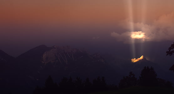 alps mountain during sunrise thumbnail