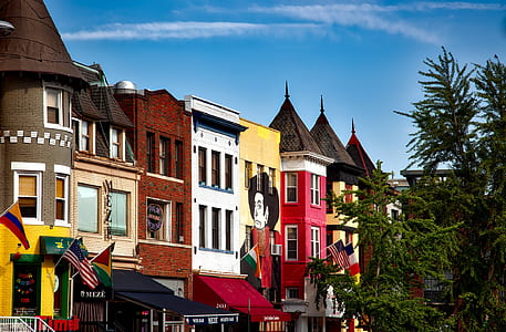 city, vacation, clouds, street thumbnail
