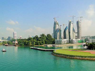 Skyscrapers construction in Singapore thumbnail