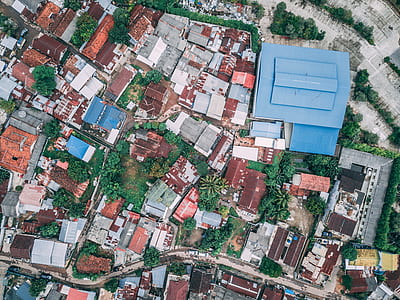 aerial photo of houses thumbnail
