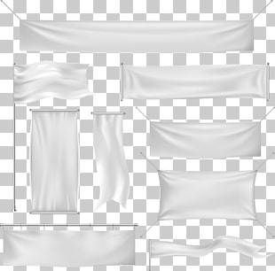 Banner Euclidean Silk, Background banner , white banner illustration lot PNG clipart