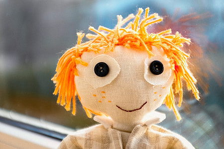 Silly red headed doll thumbnail