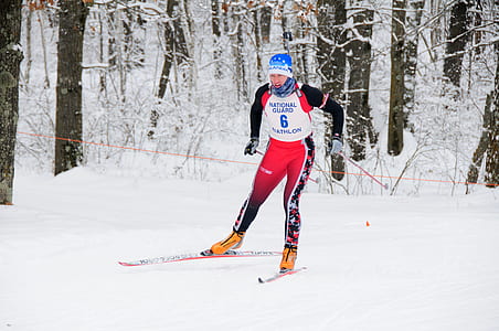 man in skiing during daytime thumbnail