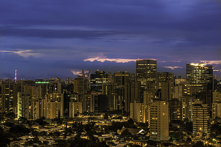 Commercial buildings in Brooklin Novo, Sao Paulo, Brazil thumbnail