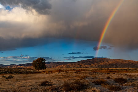 landscape, mountains, nature, sky thumbnail
