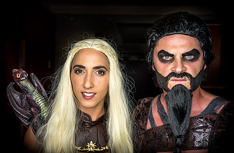 man and woman cosplayer thumbnail