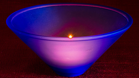 Glass Bowl, Blue thumbnail