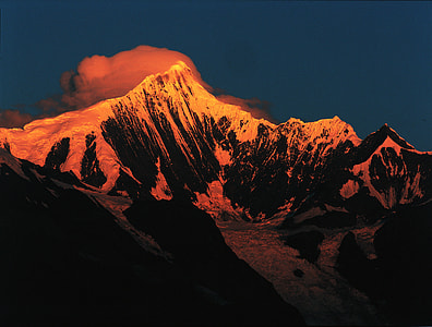 aerial view of mountain thumbnail