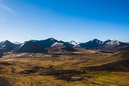 brown and green mountains thumbnail
