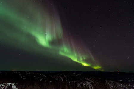 Aurora Borealis phenomenon photo thumbnail