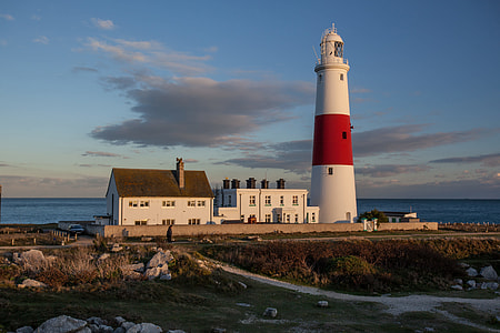 Lighthouse at Portland, Dorset, England thumbnail