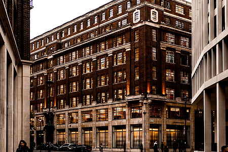 Brown Concrete High-rise Building thumbnail