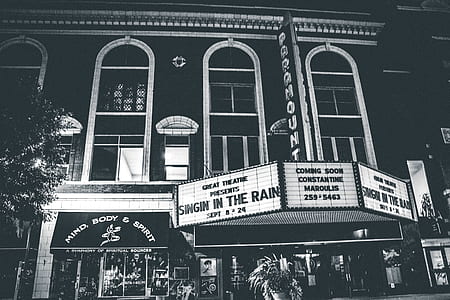grayscale photo of building facade thumbnail