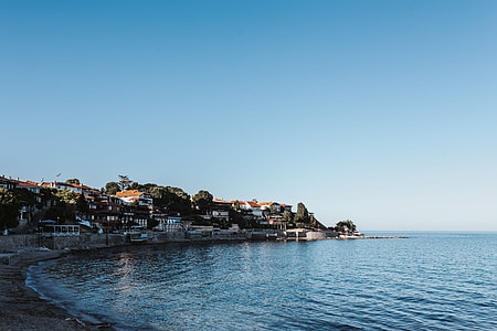Coast in old city of Nessebar, Bulgaria thumbnail