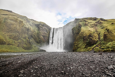 skogafoss in Iceland at daytime thumbnail